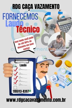 Caça Vazamento com Laudo no Centro - Guarulhos
